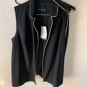 Women’s black vest
